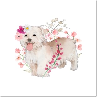 Floral Glen of Imaal Terrier Posters and Art